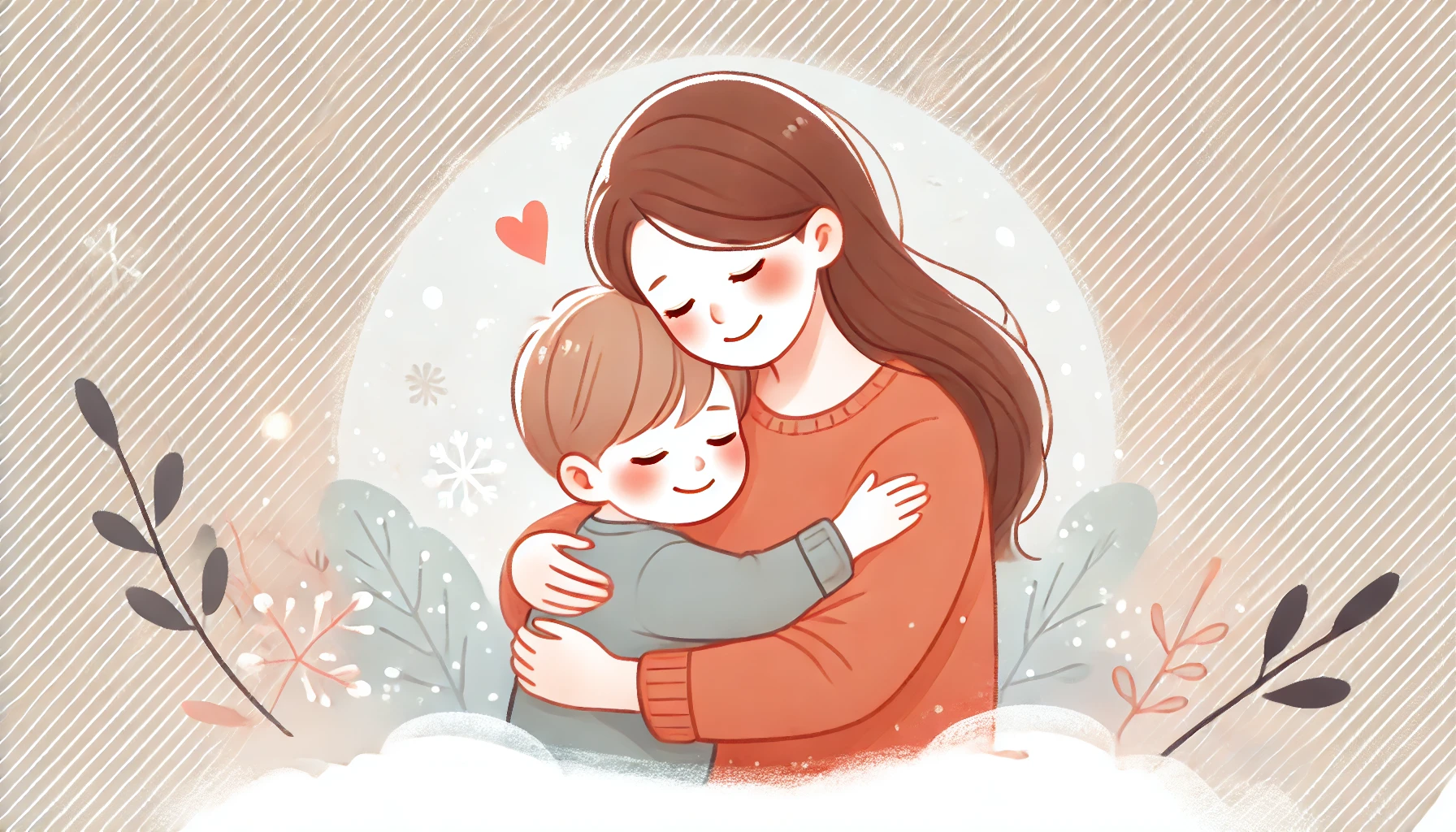 子供を抱きしめることの大切さ