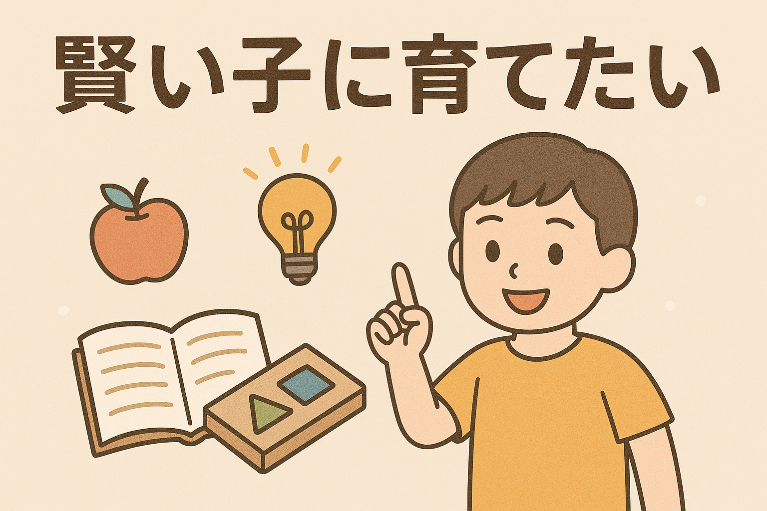 賢い子に育てたい