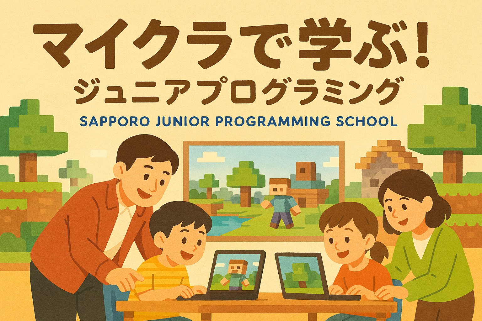 マイクラで学ぶ