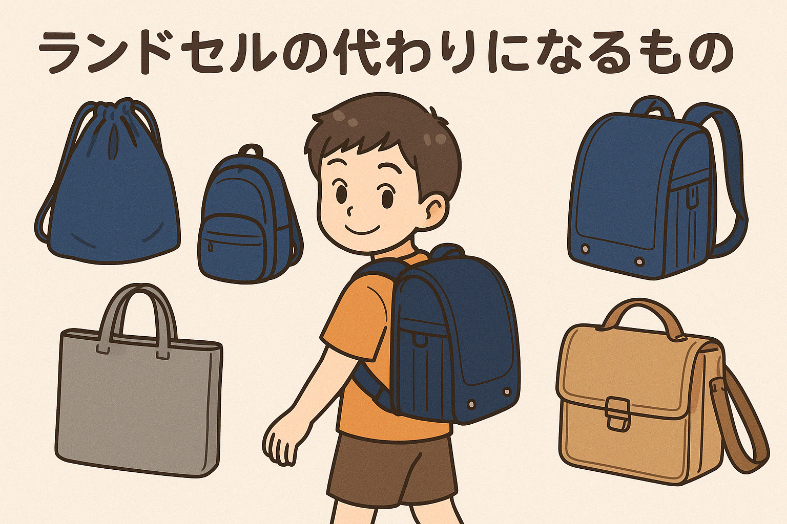 ランドセルの代わりになるもの