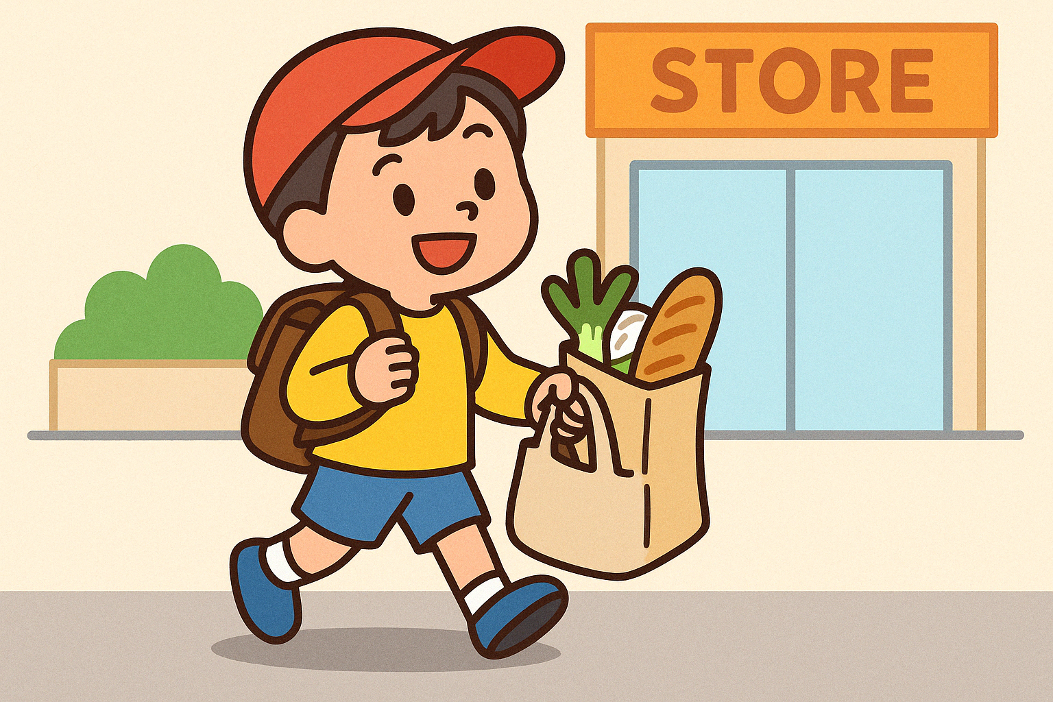 初めてのおつかい