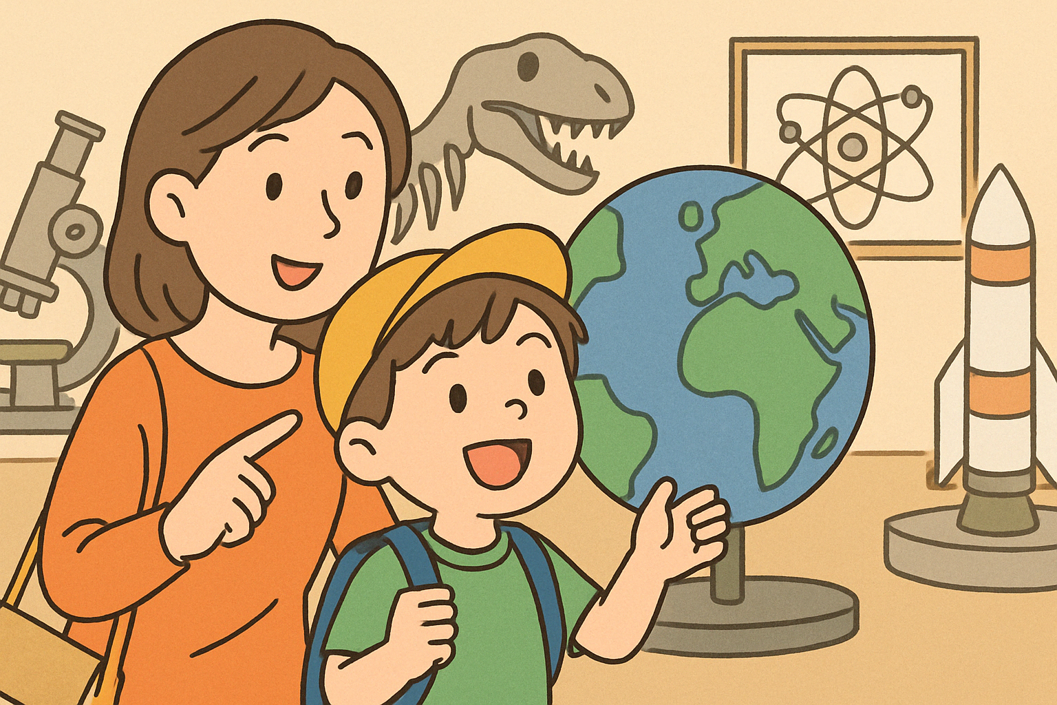 子どもと行く科学館