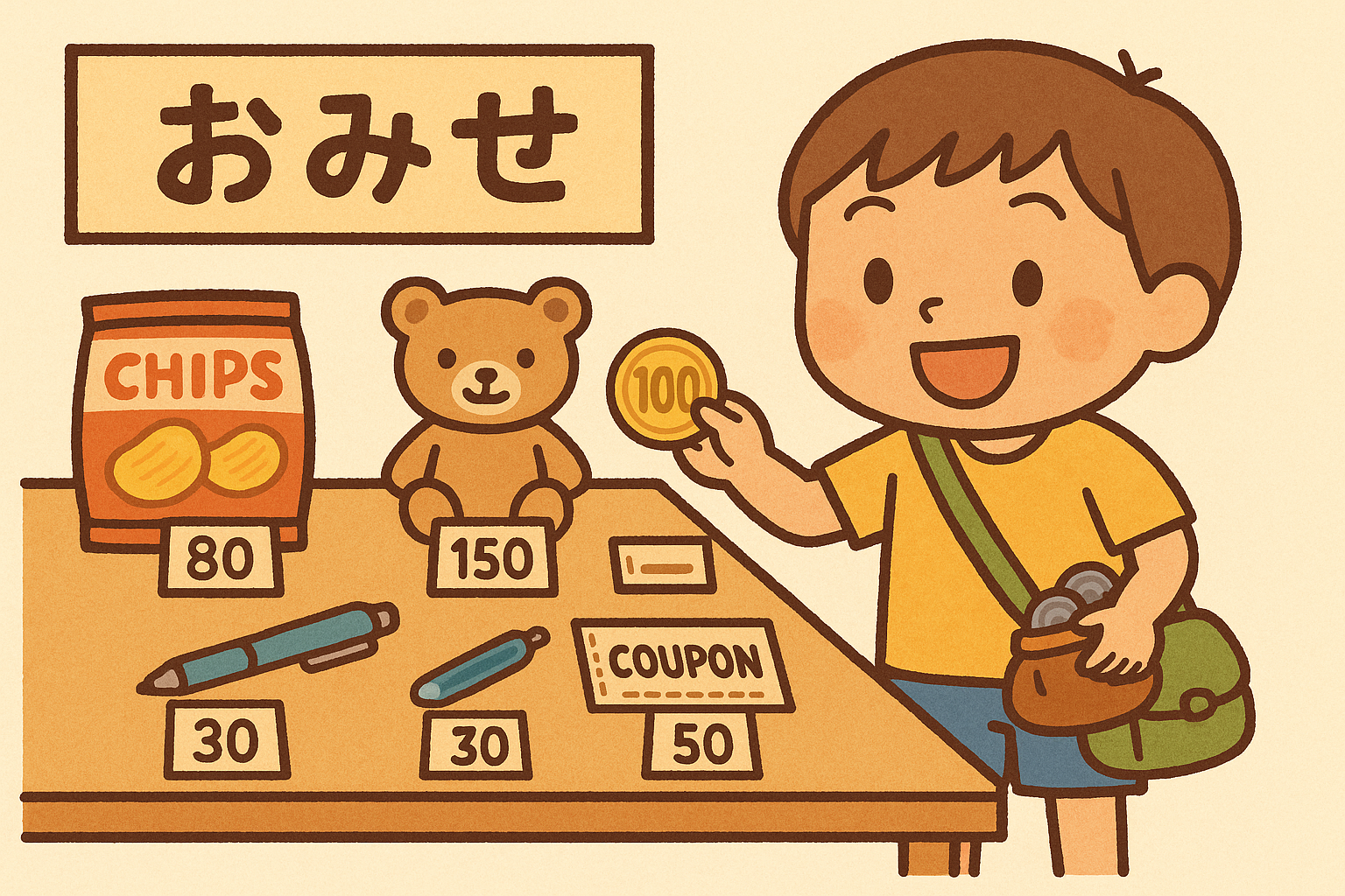 買い物ごっこ