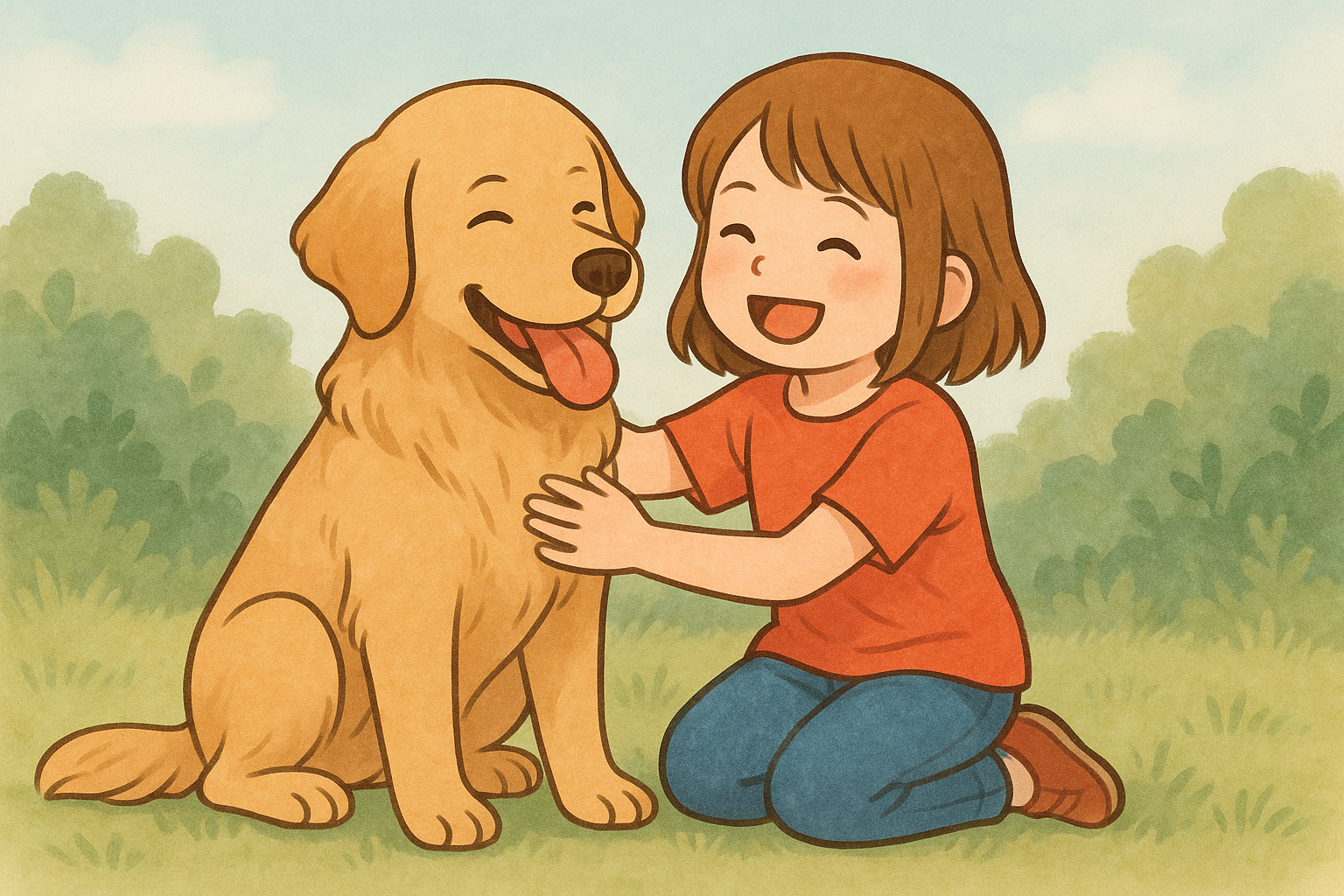こどもと犬って仲良くなれる？