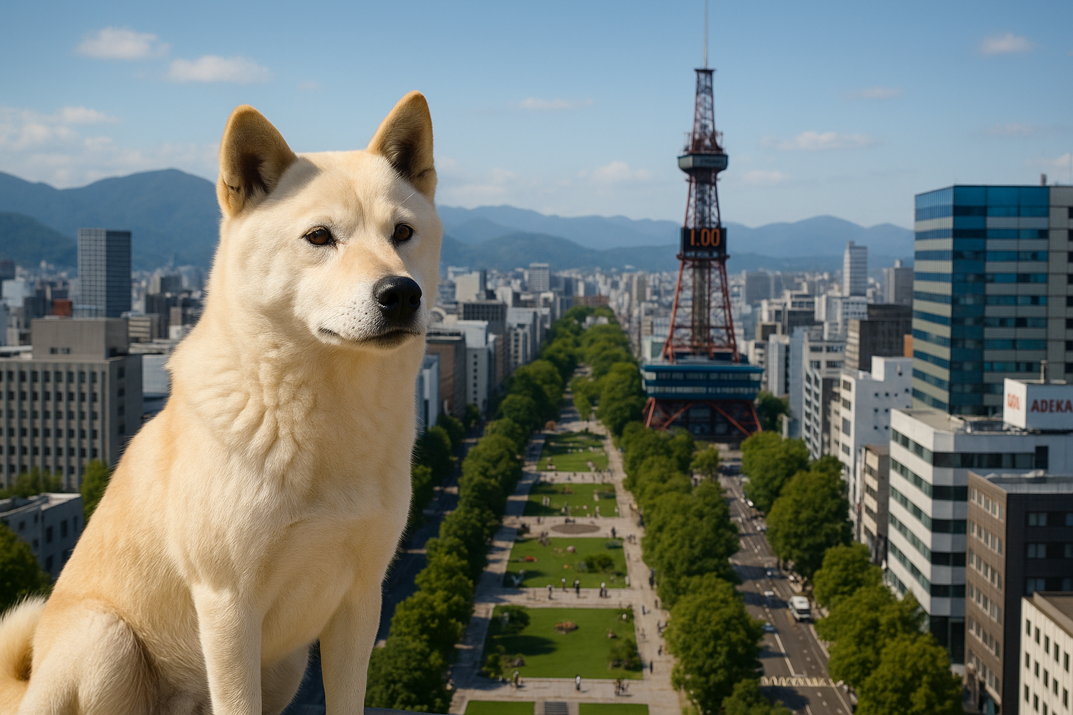札幌のシンボル・北海道犬の魅力