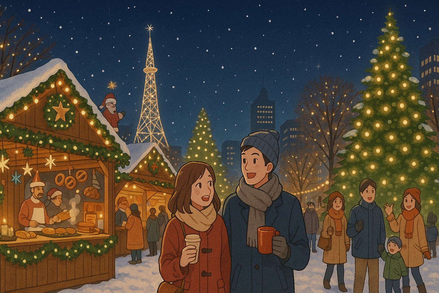 札幌のクリスマスマーケットとイルミネーション巡り｜市民が楽しむ冬の特別なひととき