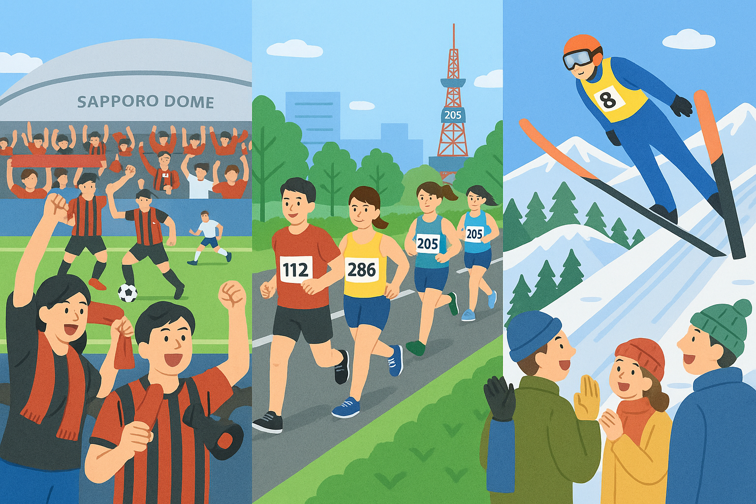 スポーツで盛り上がる札幌イベント特集