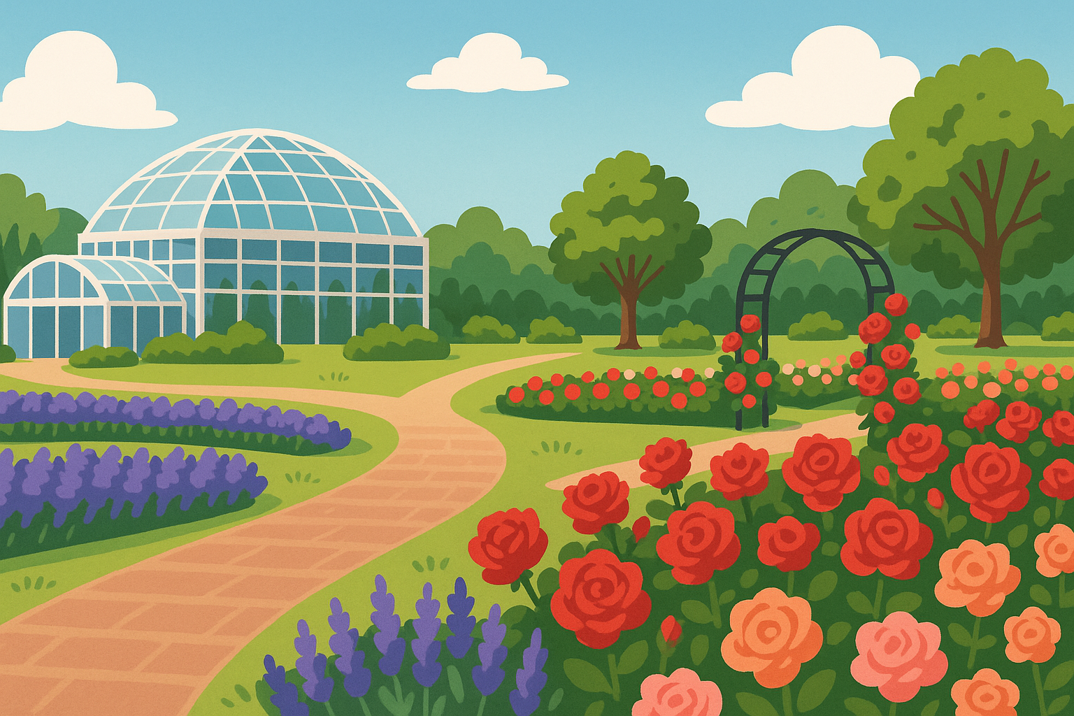 百合が原公園の花と緑のワンダーランド｜温室からローズガーデンまで