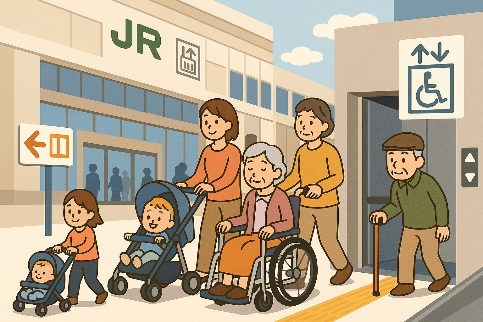 【バリアフリー検証】 JR札幌駅は高齢者やベビーカーに優しい？実際に歩いてみた！