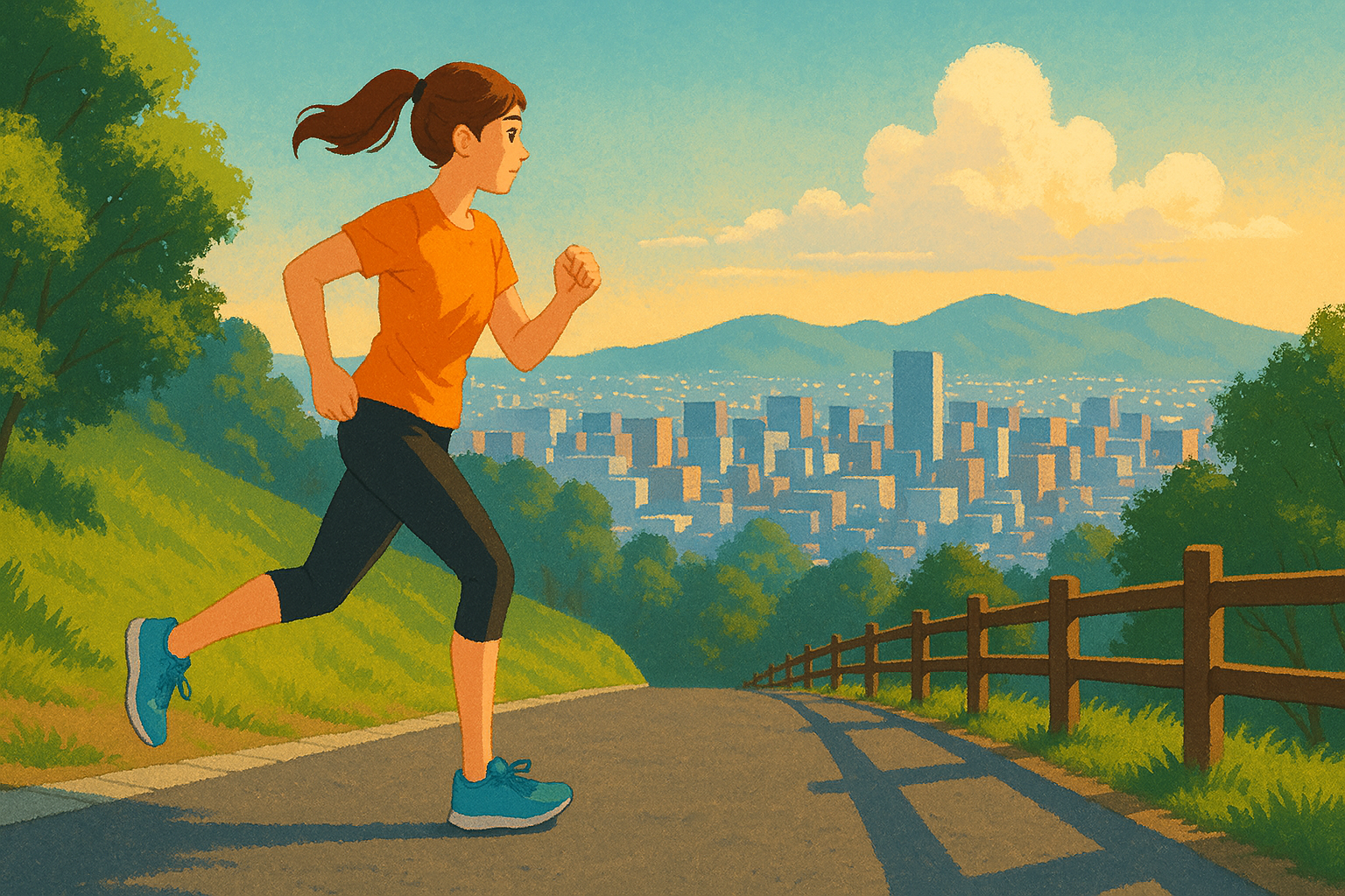 旭山記念公園・藻岩山麓：絶景ご褒美ラン！札幌を一望する坂トレコース