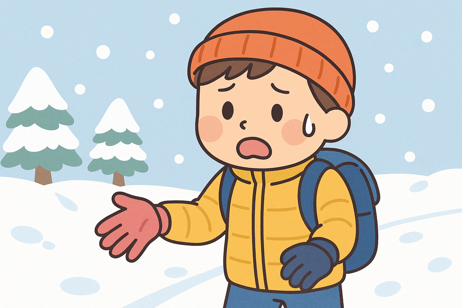 【札幌の小学生あるある③】 手袋を片方だけなくす