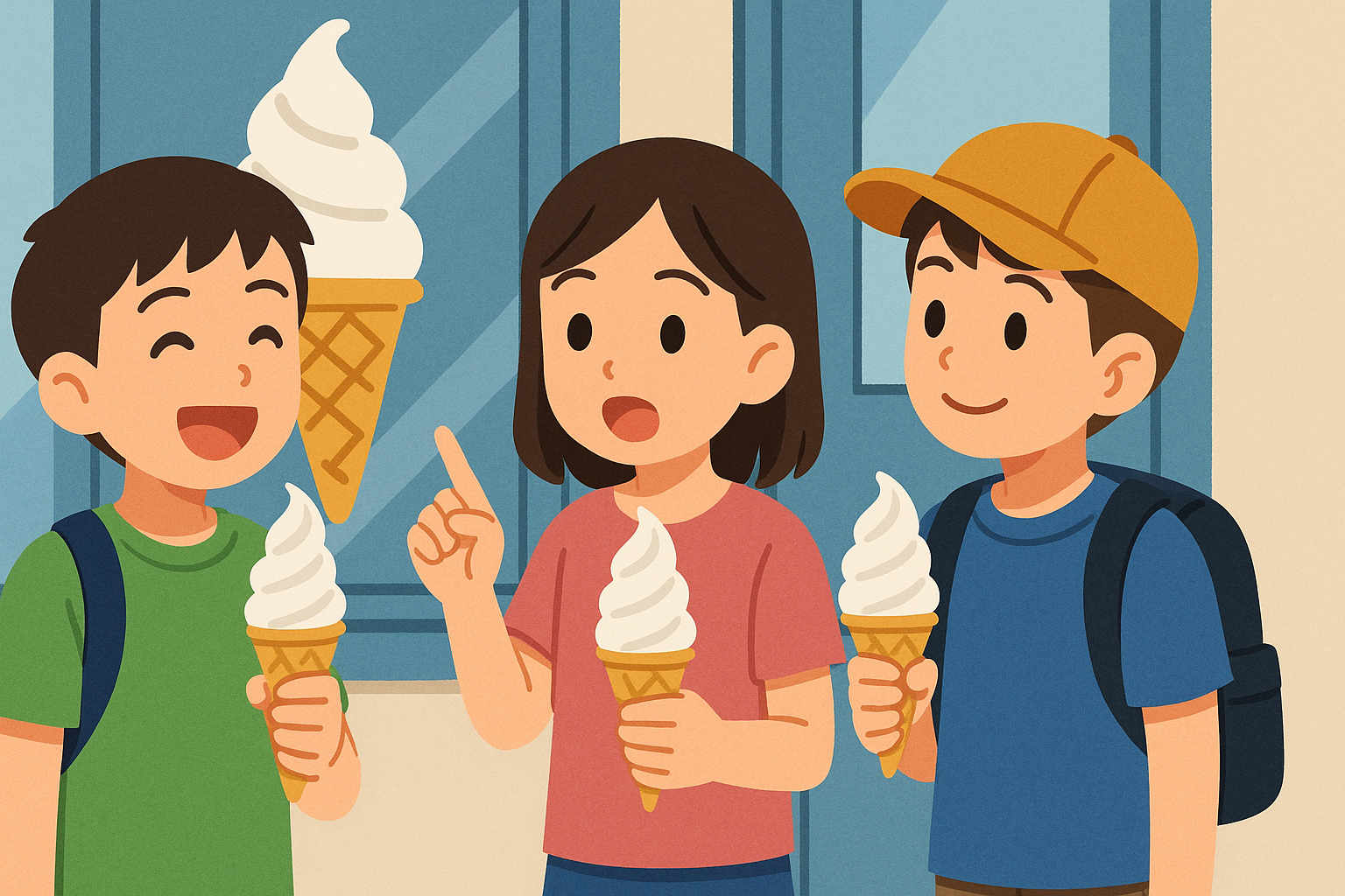 【札幌の小学生あるある⑨】 ソフトクリームに対するこだわりが強い