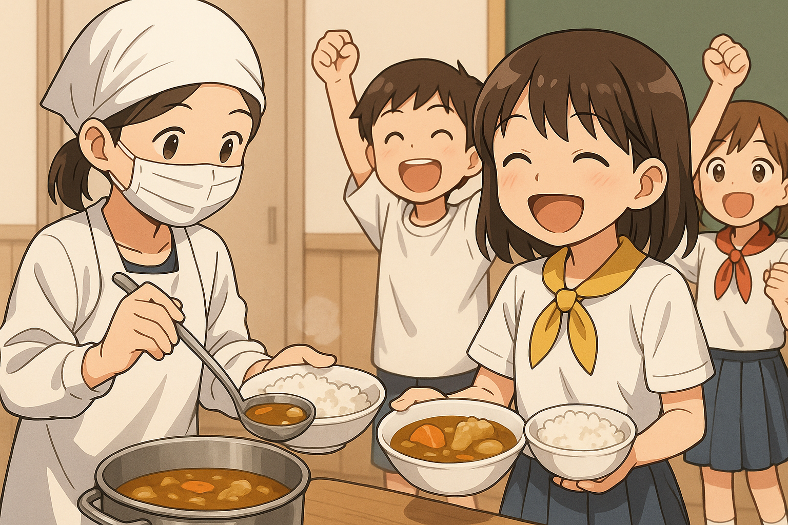 【札幌の小学生あるある⑩】 給食で「スープカレー」が出るとテンション爆上がり！