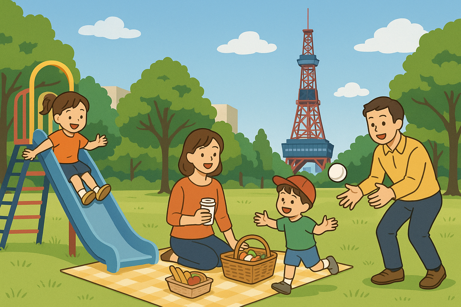 【ファミリー向け】子どもと楽しむ大通公園｜遊具・芝生広場・ファミリー向けスポット完全ガイド