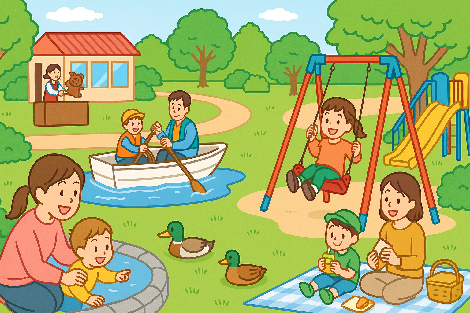 中島公園で「子どもと一緒に」遊べるスポット5選｜休日は親子で自然体験を！