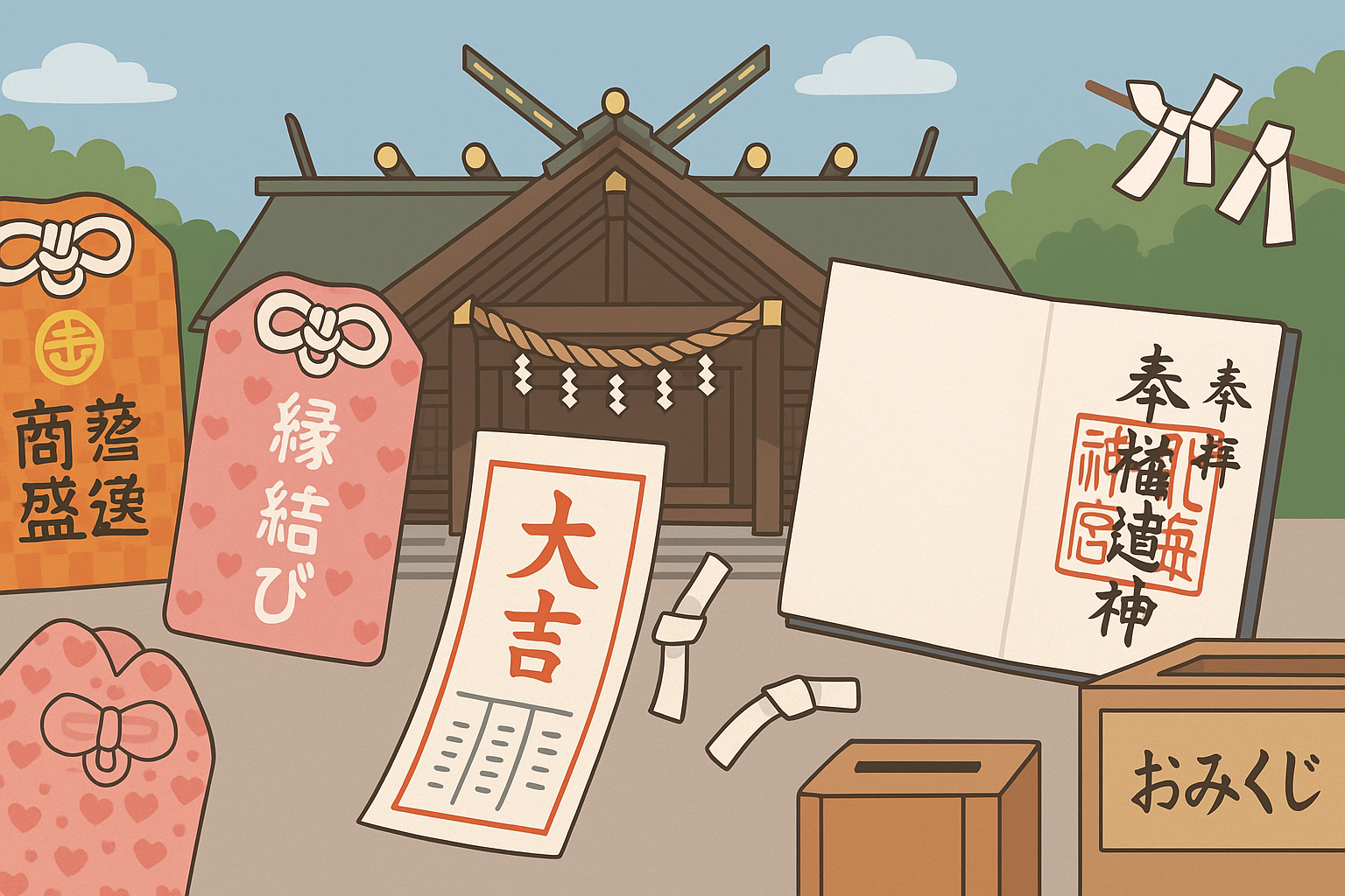 【保存版】北海道神宮で買える！お守り・おみくじ・御朱印ガイド