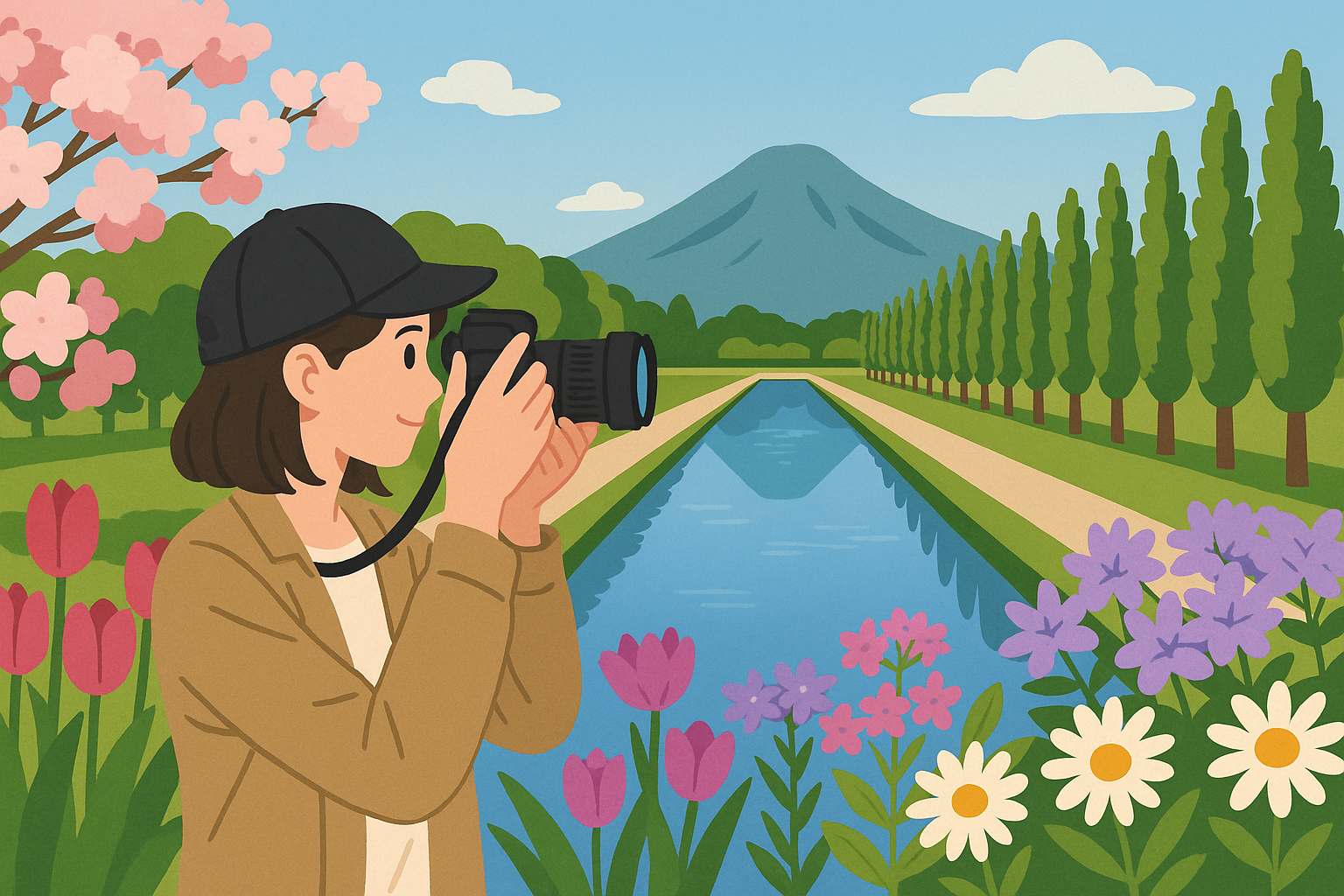 写真好き必見！前田森林公園のフォトスポット＆見頃の花木