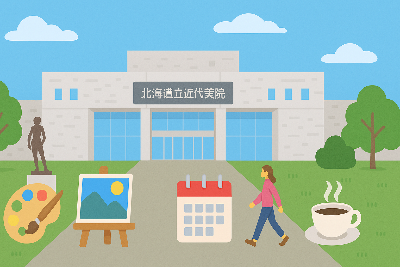 北海道立近代美術館とは？／施設概要とコレクション紹介