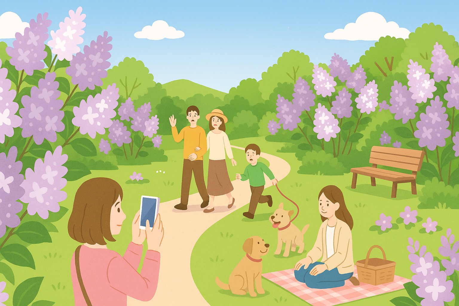 春から始める！川下公園の“ライラックの森”散策ガイド