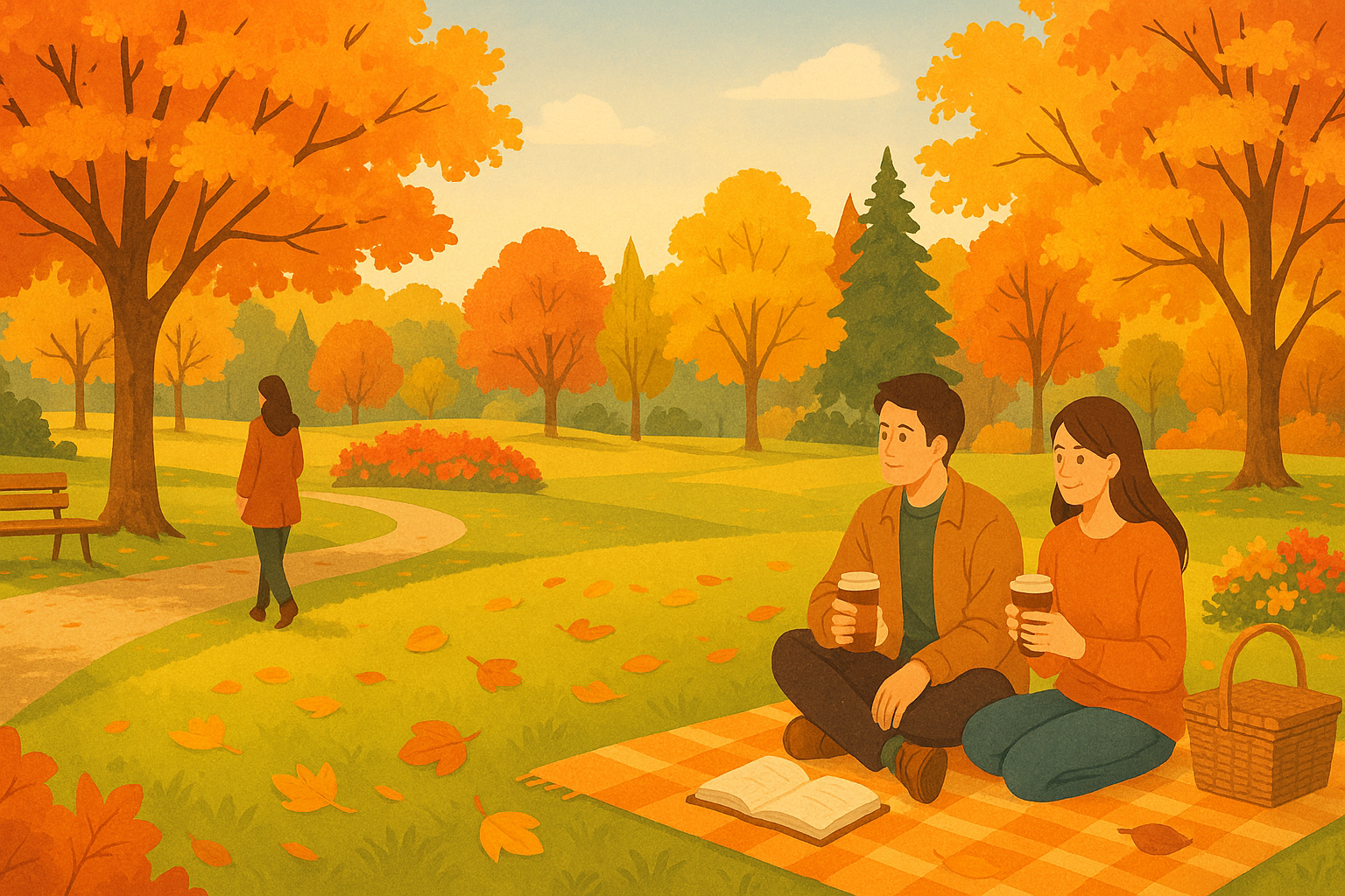 秋・紅葉＆花めぐり：川下公園でゆったり過ごす休日