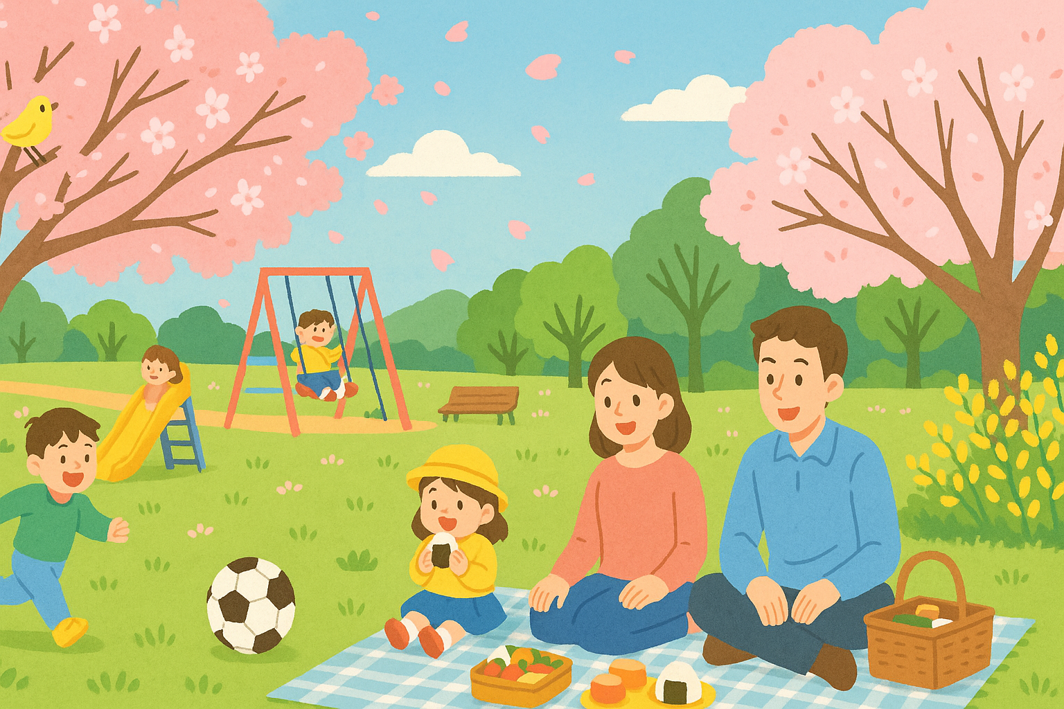 家族で訪れたい！春の農試公園